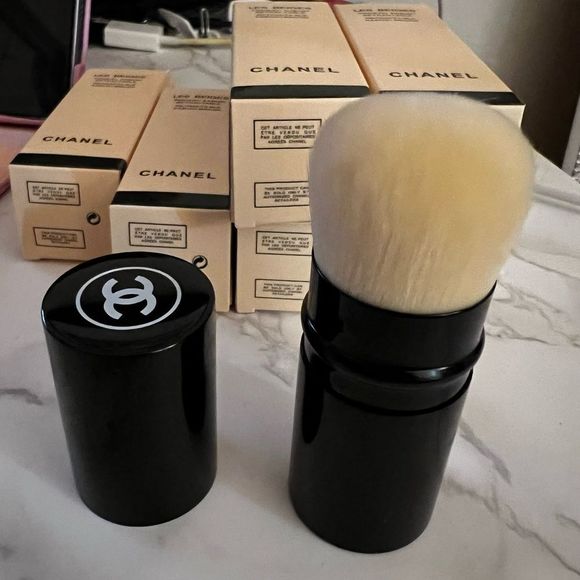 CHANEL Makeup Chanel Authentic Kabuki Makeup Brush Poshmark
